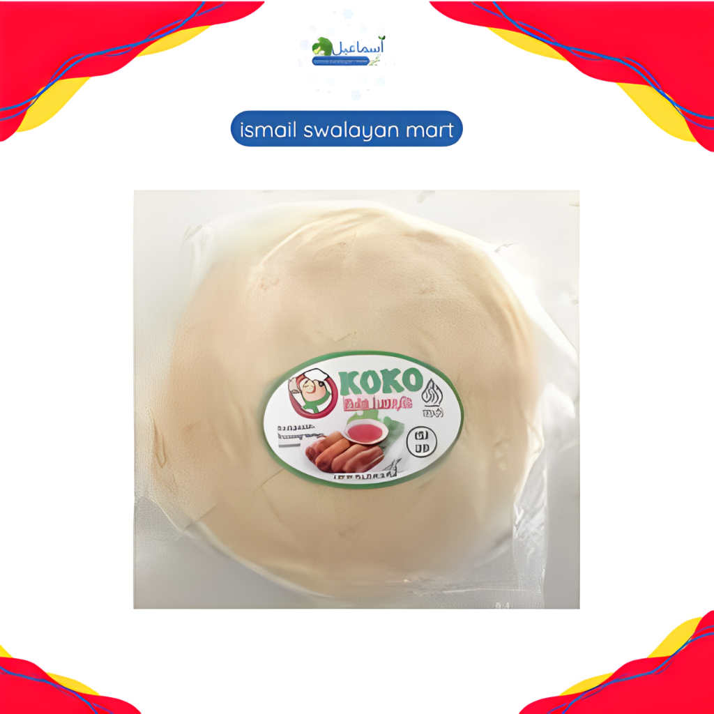

Kulit Lumpia Bulat Koko ( isi 30 ) (frozen food) Murah