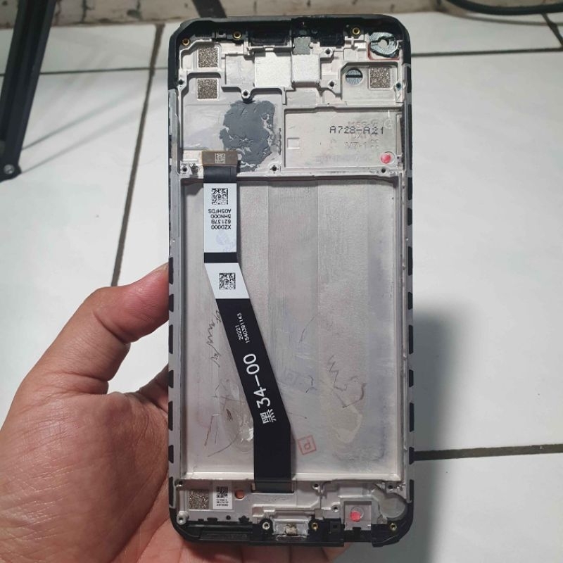 housing tulangan redmi note 9 pro minus