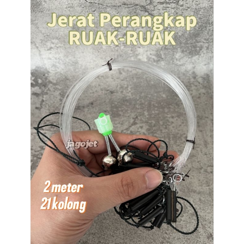 Jargojet Jerat Perangkap Ruak-Ruak 21 Kolong