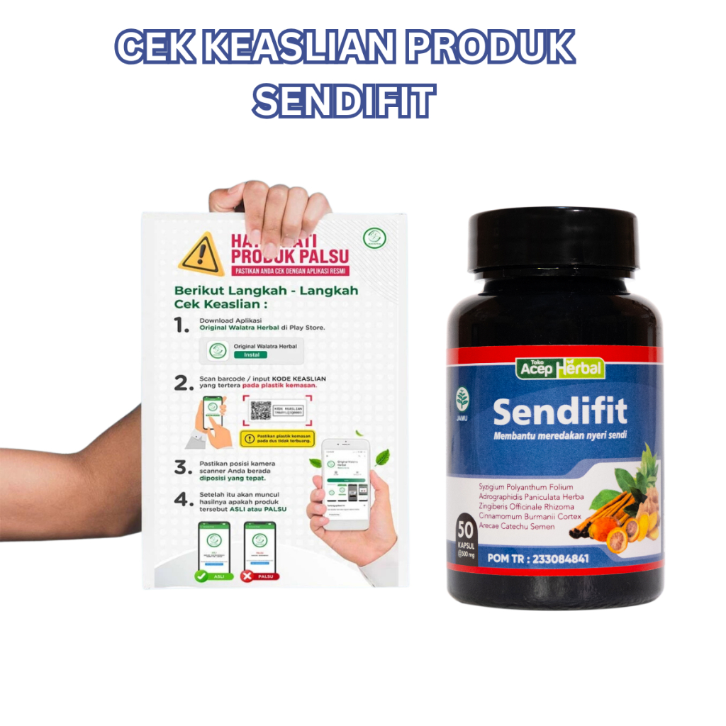 

BROSUR CEK KEASLIAN + PACKING TAMBAHAN SENDIFIT [ TIDAK TERMASUK PRODUK ]