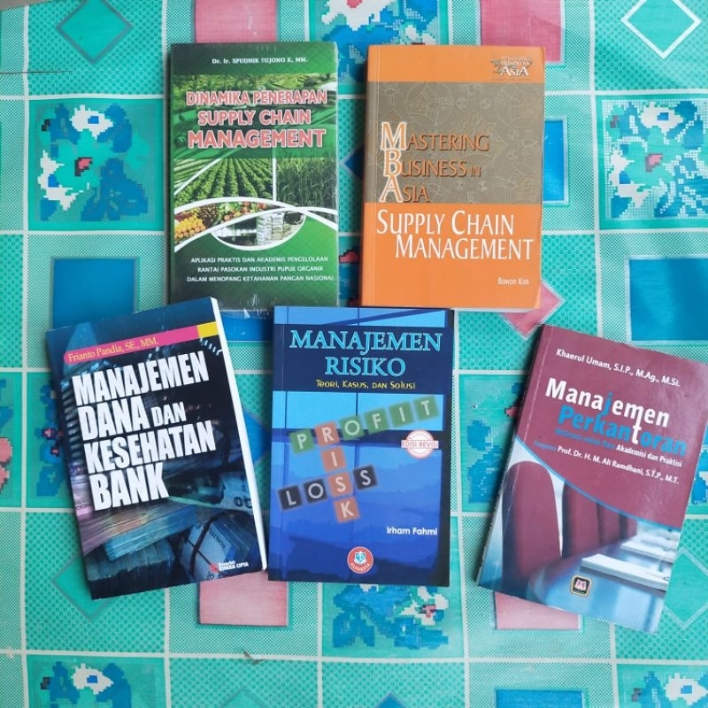 Buku Manajemen, APPLIED FINANCIAL, Risiko, Perkantoran, Personalia, Sistem Informasi AKUNTANSI, Mana