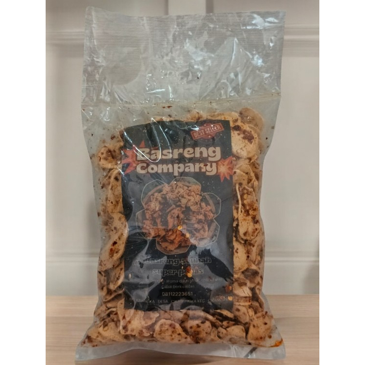 

Basreng Company Renyah 450g (Paket B) (Pedas di luar nalar level3) - Snack Makanan Ringan - Food