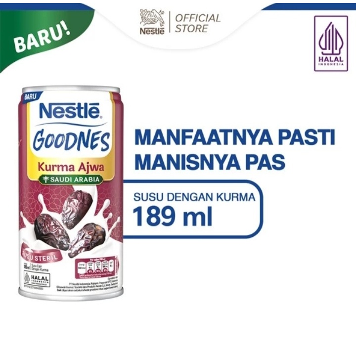 

NESTLE GOODNES Kurma Ajwa Saudi Arabia 189 ml