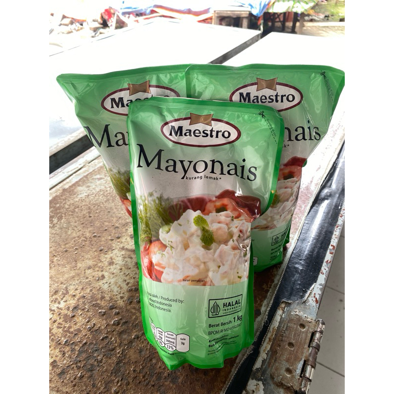 

Maestro Mayonnaise Pouch 1000 gr