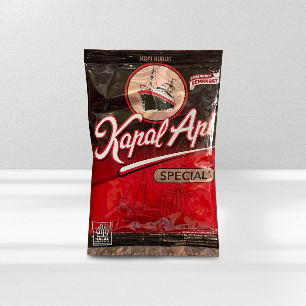 

Kapal Api Kopi Bubuk Spesial Renteng isi 10x30gr