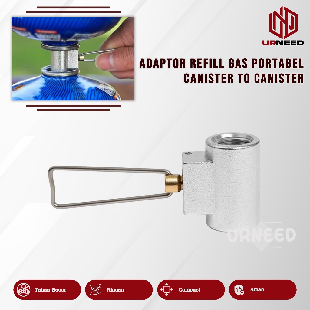 Adaptor Refill Gas Canister To Canister Conector Gas Portable