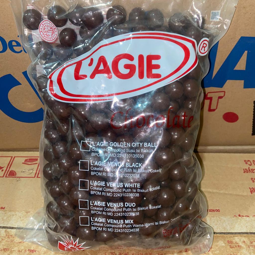 

Lagie Chocoball berat 1kg cemilan manis