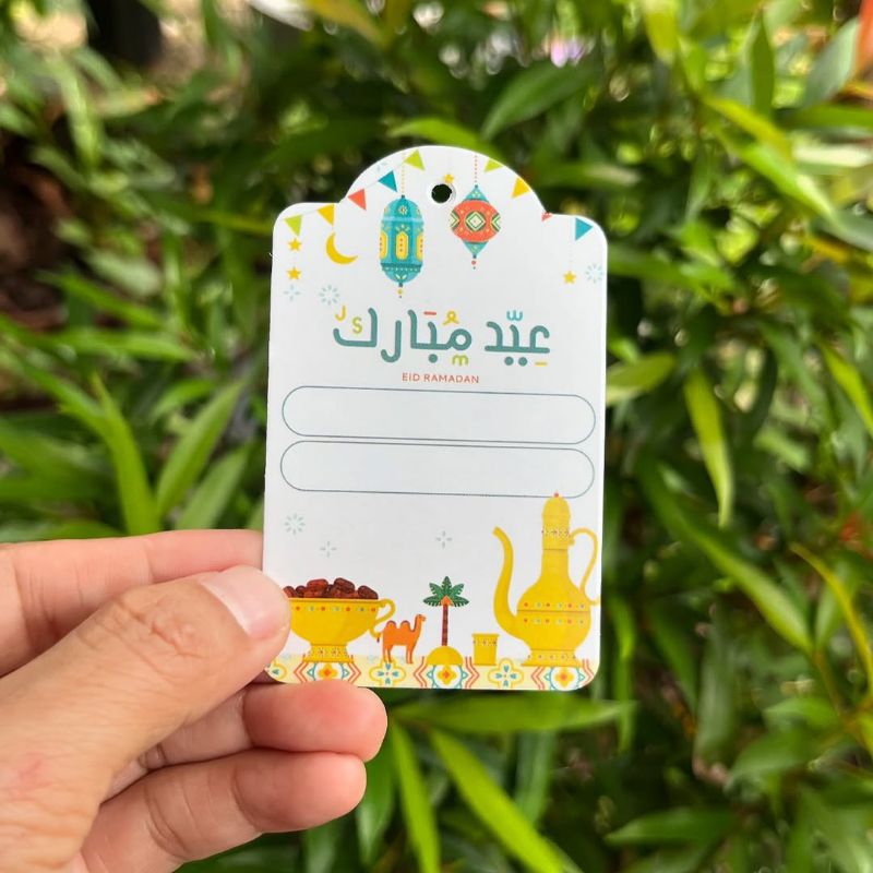 

Hang Tag Idul Fitri Size 5x8cm Kode IFTH 57