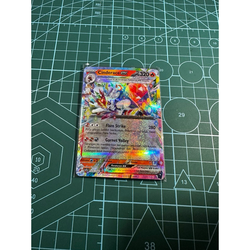 Cinderace EX RR BimBingan Rasi Kartu Pokemon TCG Indonesia