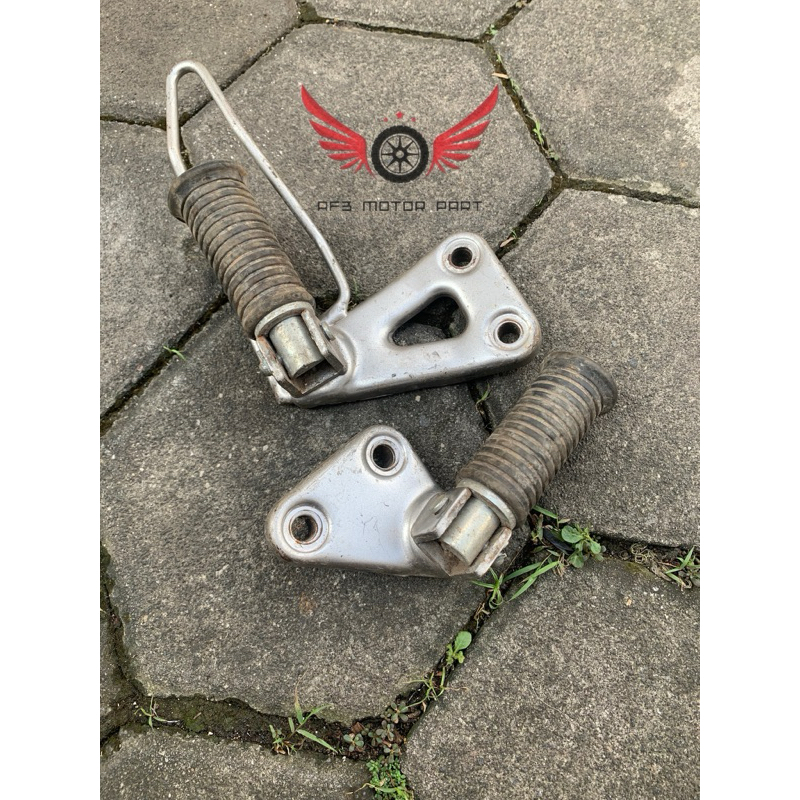 Footstep postep belakang kawasaki d-tracker klx 150 original lepasan