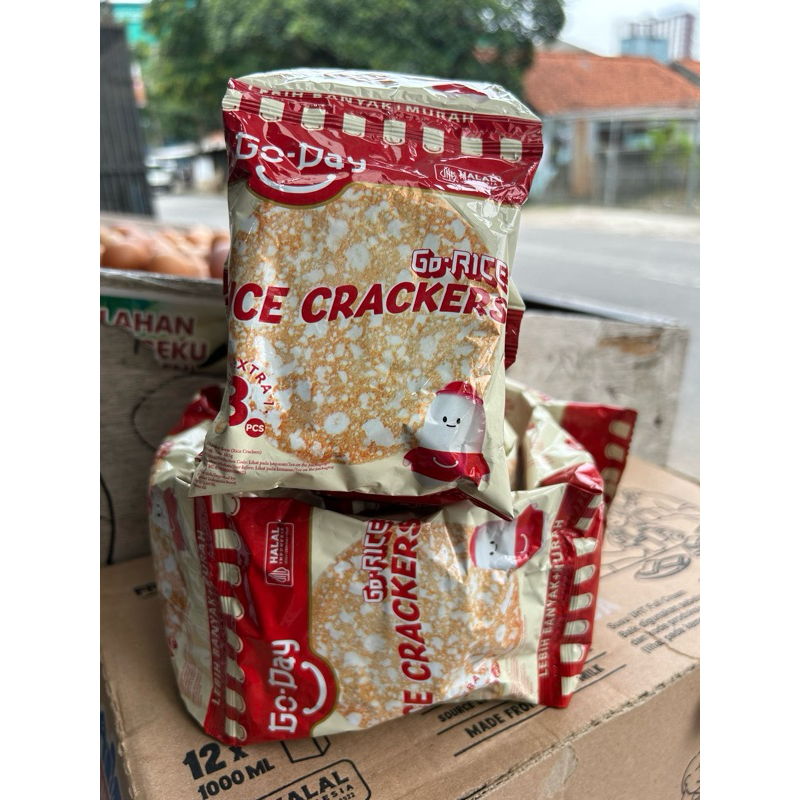 

Go-Day Rice Crackers 16.5gram PerRenceng