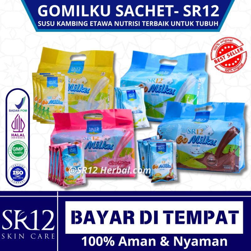 

Gomilku Sachet SR12 Susu Kambing Etawa Isi 40pcs