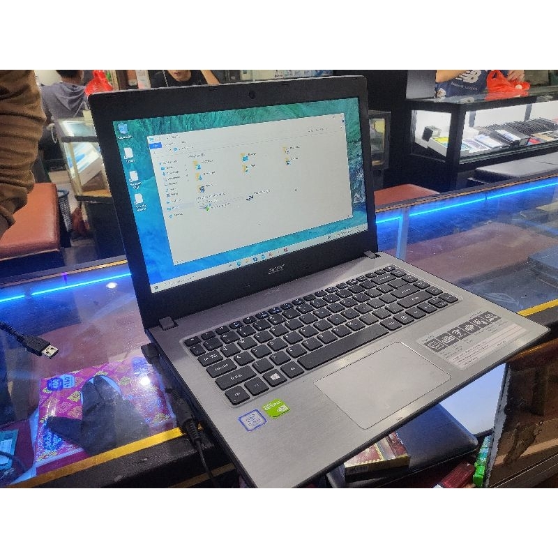 LAPTOP ACER E5-476G CORE I3 7020U RAM 8GB HDD 1TB MX320 14INC