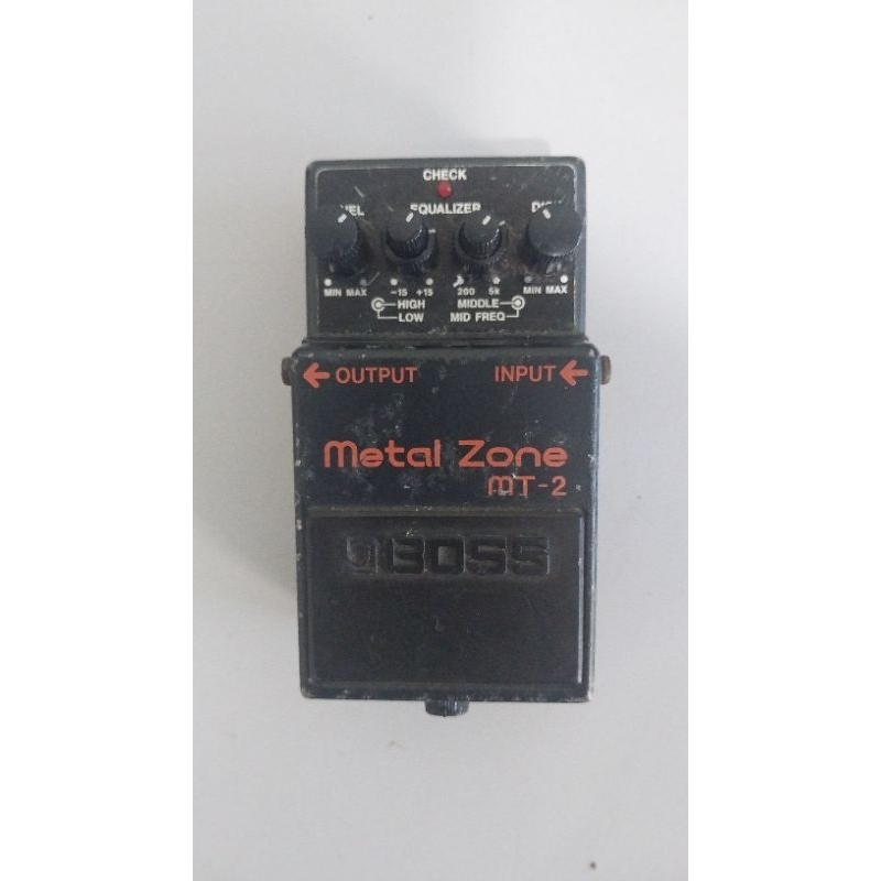 Efek Gitar Boss Metalzone - Efek Kodok Bekas