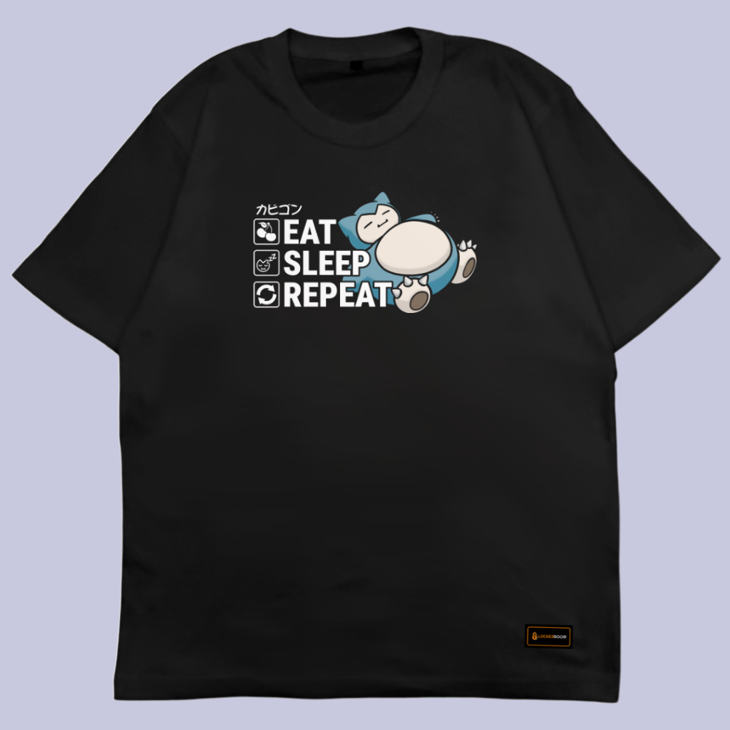 SNORLAX BY LOCKERROOM | OVERSIZE T-SHIRT | ANIME T-SHIRT