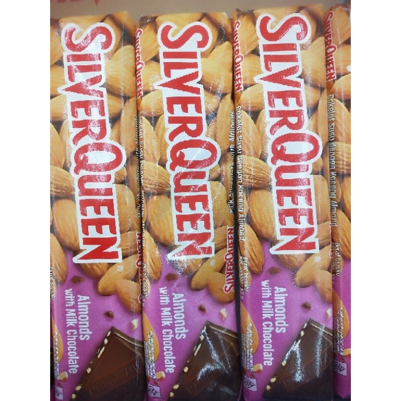 

Coklat Silverqueen 58 Gr 1 box isi 10