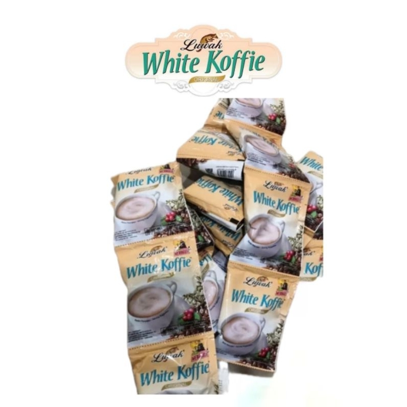 

Kopi Luwak White KoffIe 20gr isi 10 sachet