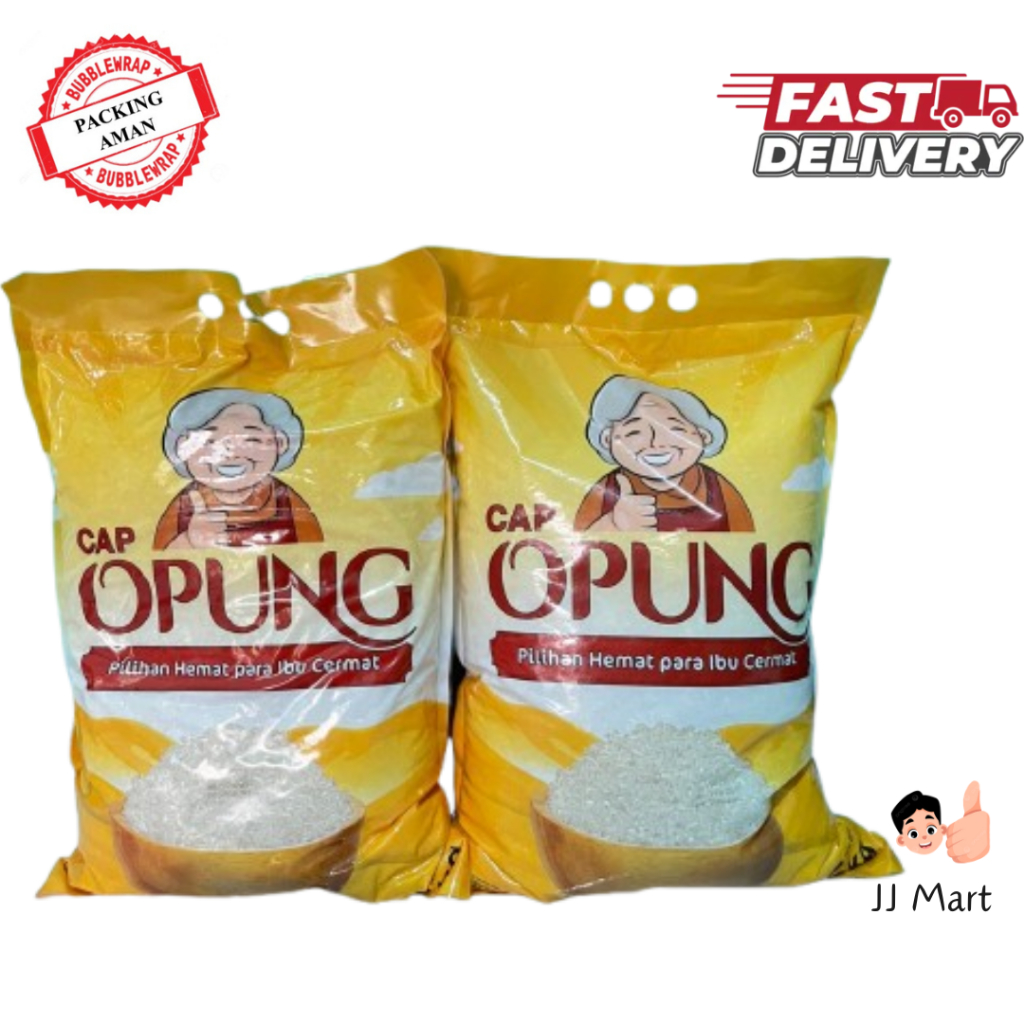 

Beras Cap Opung Pulen 5kg / WIPPIE Beras Kristal Super Premium 5kg