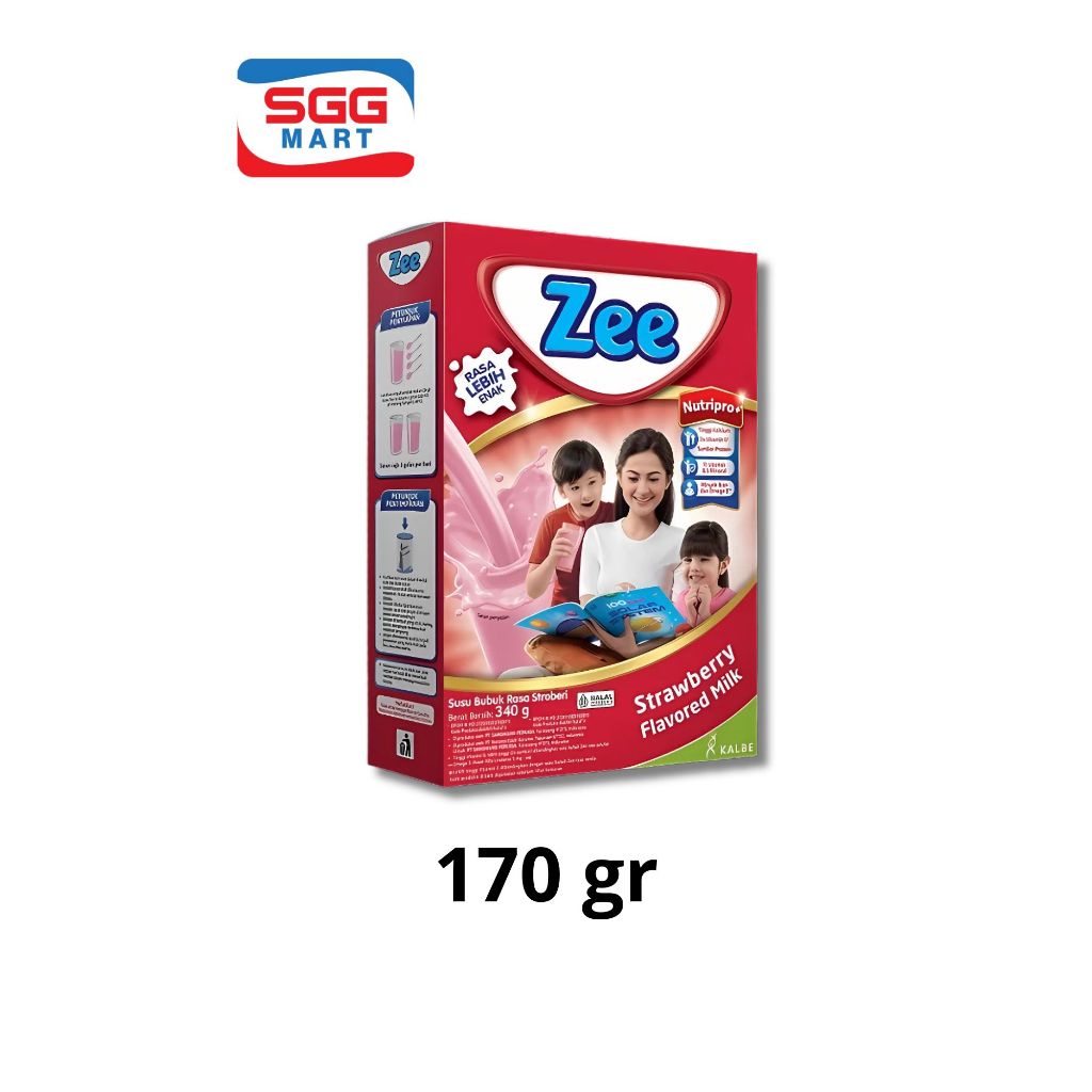 

Susu ZEE Bubuk Rasa Stroberi 340gr