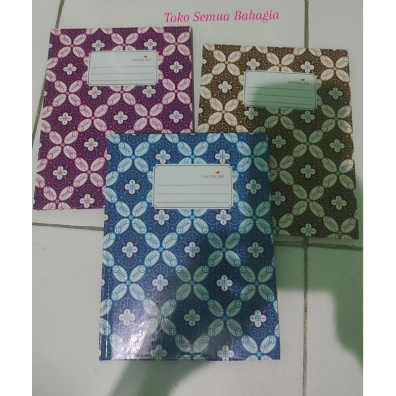 

1 PCS Buku Tulis Hardcover Paperline Quarto / Kuarto / Kwarto 100 Lembar