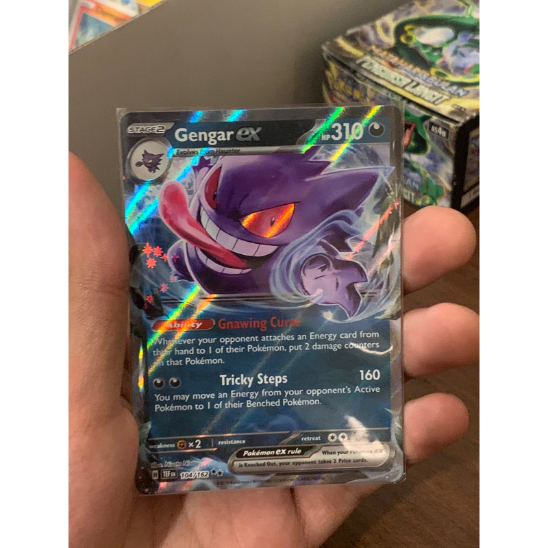 TCG Pokemon Gengar EX English