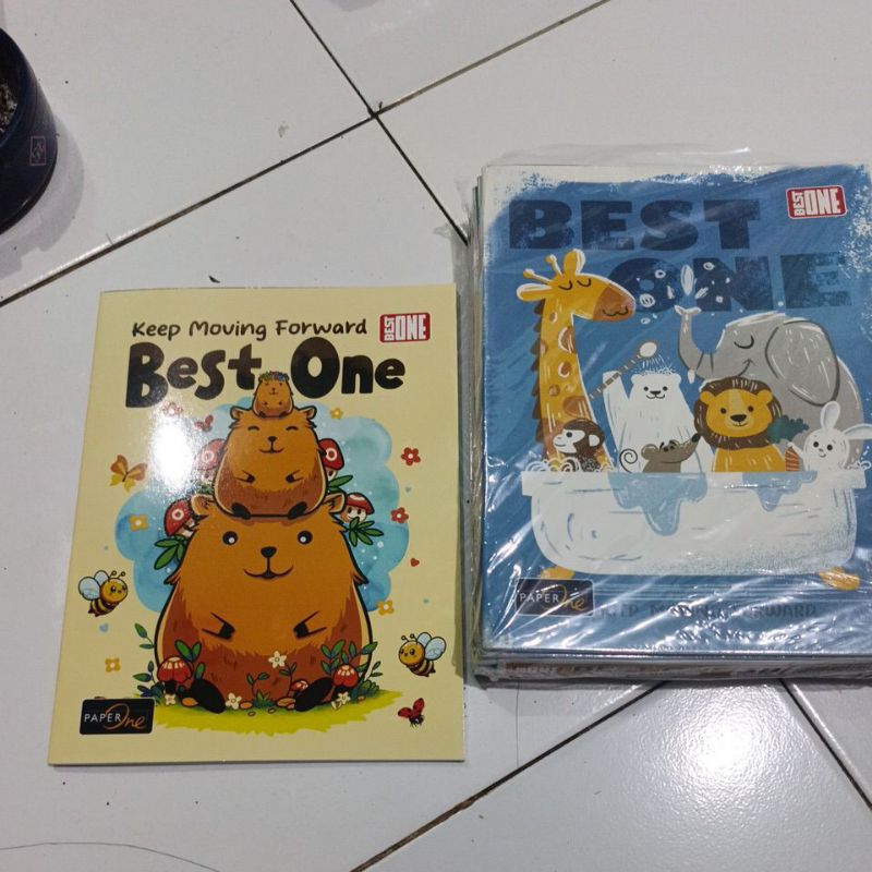 

10 PACK BUKU TULIS BEST ONE BY PAPER ONE ISI 38 LEMBAR ( 1SLOP )