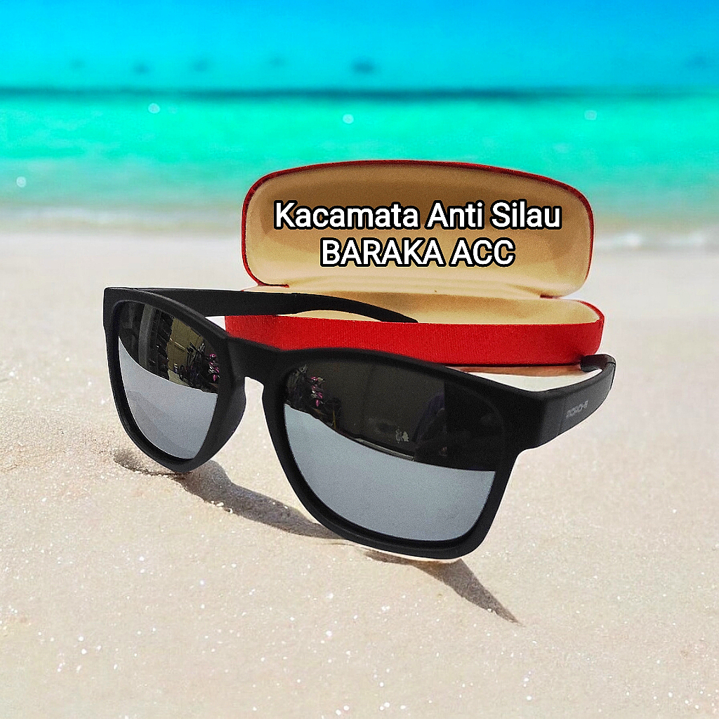 Kacamata Gaya Fashion Pria Keren Baraka Acc Anti Silau Berkwalitas Baik