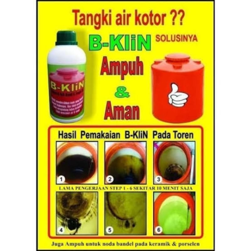 BKlin Pembersih Toren Air