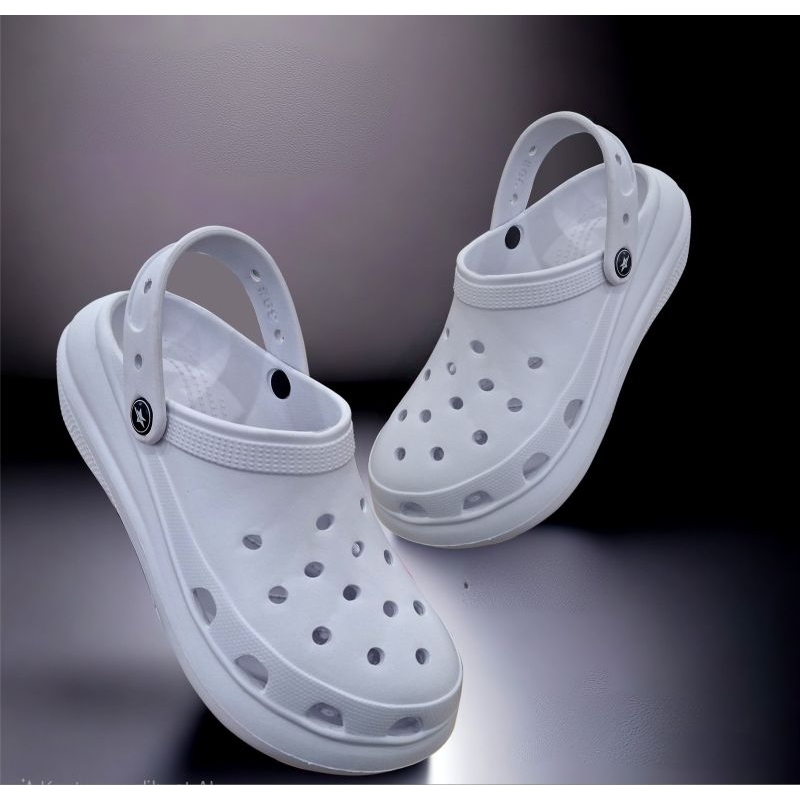 Sandal wanita tebal sandal fuji terbaru sandal baim empuk anti slip sandal jelly tebal