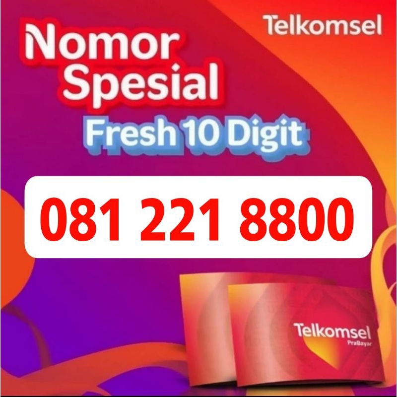 Nomor Simpati Cantik 10 Digit Kartu Perdana Telkomsel 10 Digit Seri Naik