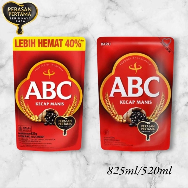 

Abc Kecap Manis Refill 520ml/825ml