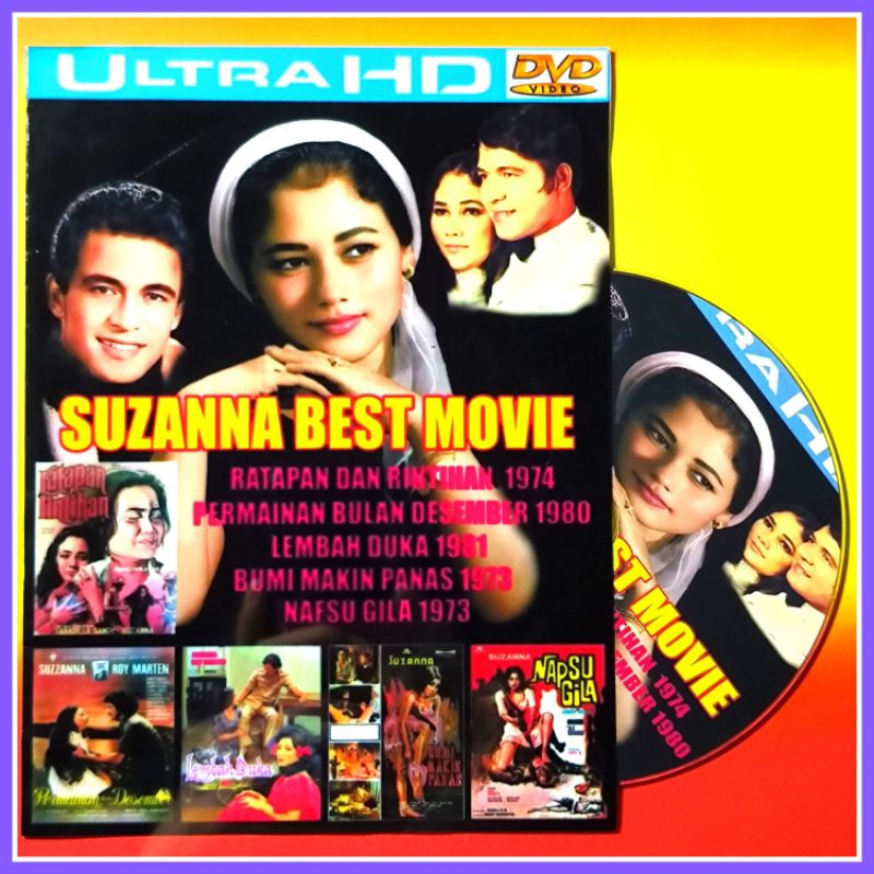Kaset Film Indonesia Jadul Horor Suzanna Koleksi Susana Campuran Pilihan Terpopuler 5in1 HD