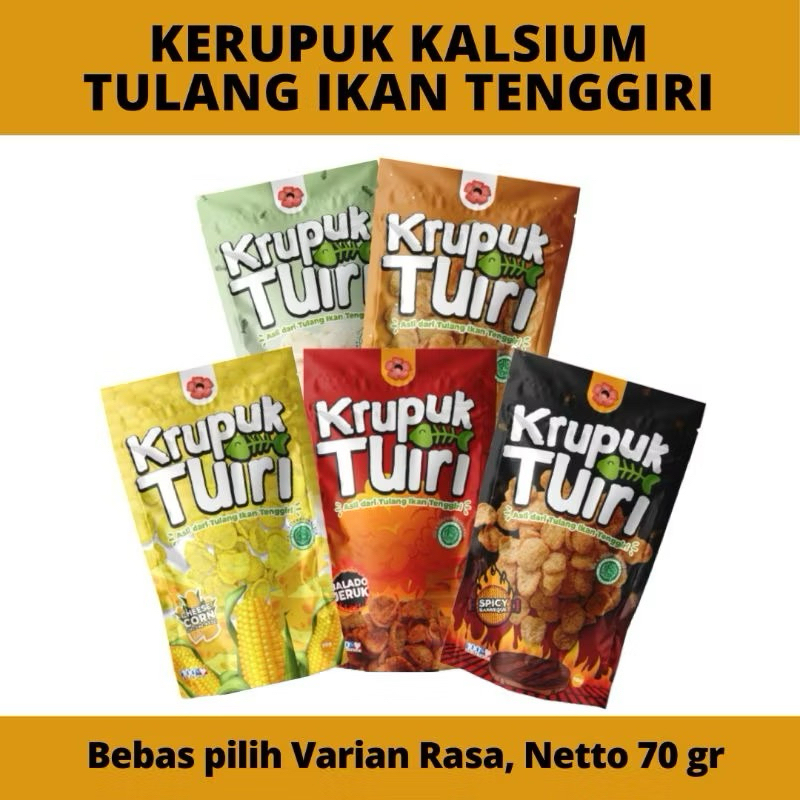 

KERUPUK TUIRI OLEH-OLEH KHAS BENGKULU, KERUPUK KALSIUM SEHAT UNTUK TULANG