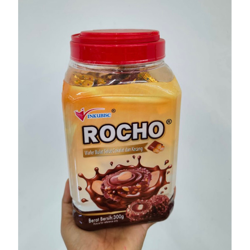 

Rocho wafer bola cokelat kacang 300gr