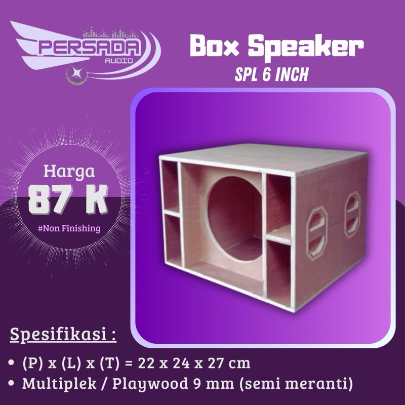 Box speaker SPL 6 Inch
