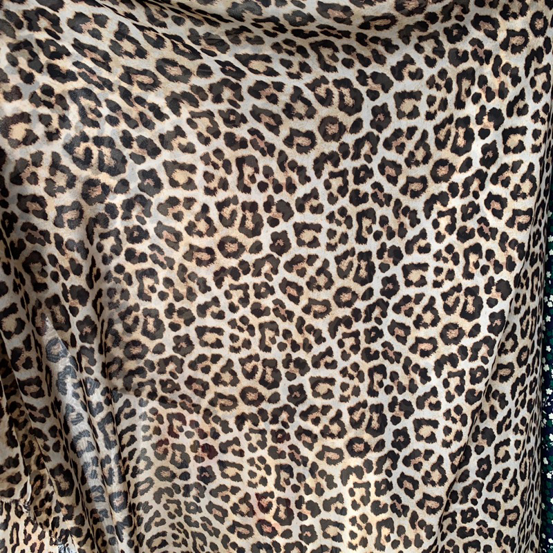 kain sifon motif macan - kain sifon motif corak animal - kain sifon macan