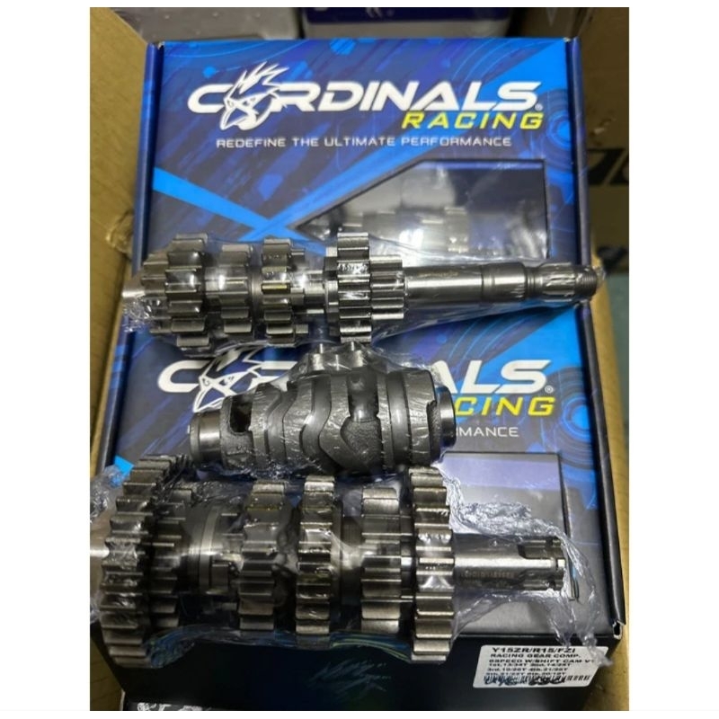 Gearbox gear ratio gigi rasio 6 speed mx king,vixion,r15,mx new cardinals racing.