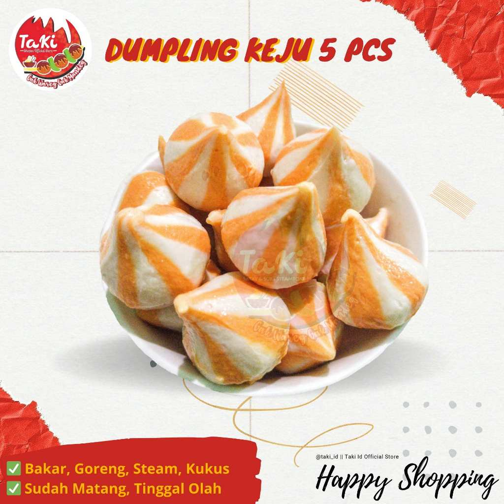 

Dumpling Keju (5 pcs) Frozen Food