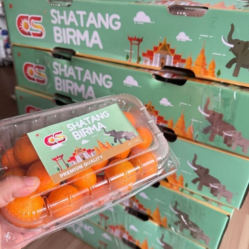 

JERUK SHANTANG BIRMA ORI MADU PACK 750GR Manis non biji