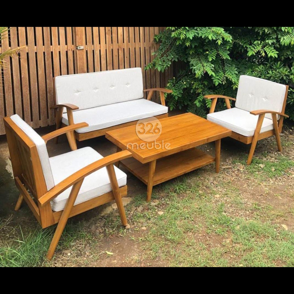 Kursi Tamu Vintage Jati Mebel Jepara - Kursi Tamu Retro Jati - Kursi Tamu Minimalis Jati