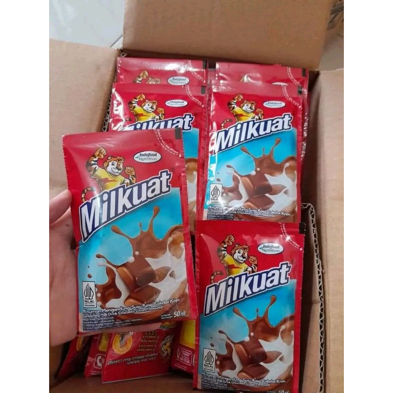 

MILKUAT SUSU bantal 50ml rasa cokelat dan strawberry