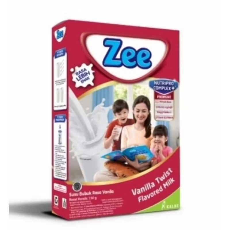 

Zee || Zee vanila 340 gr usia 3-12 tahun