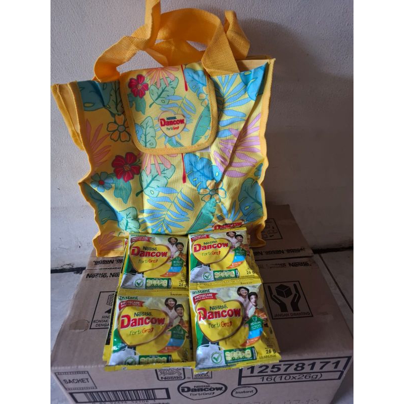 

Nestle Dancow fortigro sachet 26 gr x 20 pcs free tas lipat