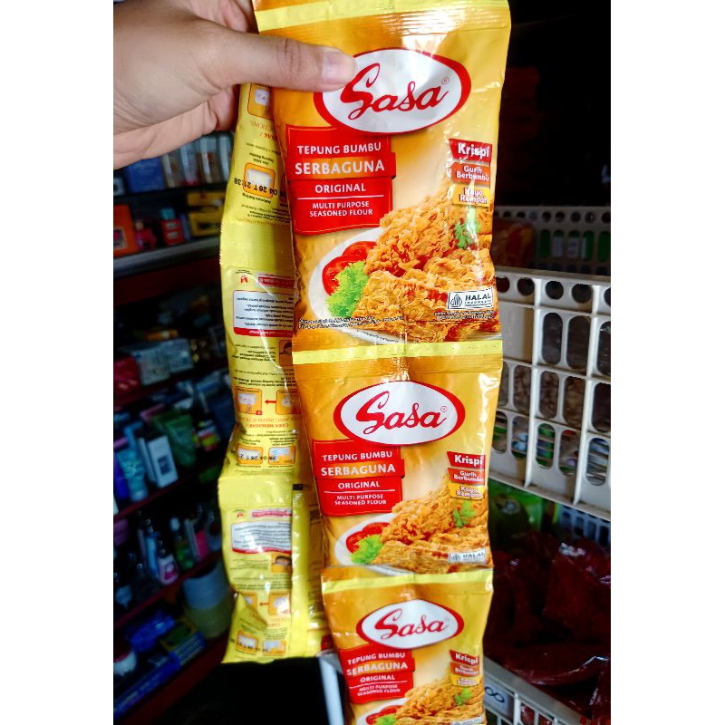 

SASA TEPUNG BUMBU SERBAGUNA RENCENG 70 GR X 10 SACHET - ALL VARIAN