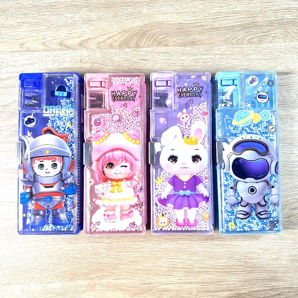 

(PCS) KOTAK PENSIL MAGNET XLG 1818 / KOTAK PENSIL FUNNY