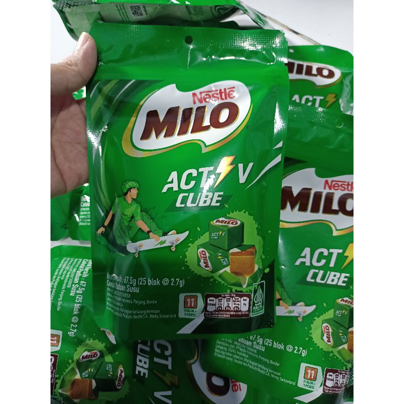 

Nestle Milo ACT Cube 25pcs