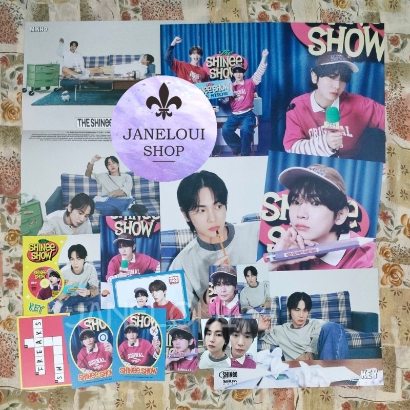 [Ready KEY set] Sharing SHINEE 2025 Season's Greetings SG POB PC KEY Set MINHO / cereal kit photocar