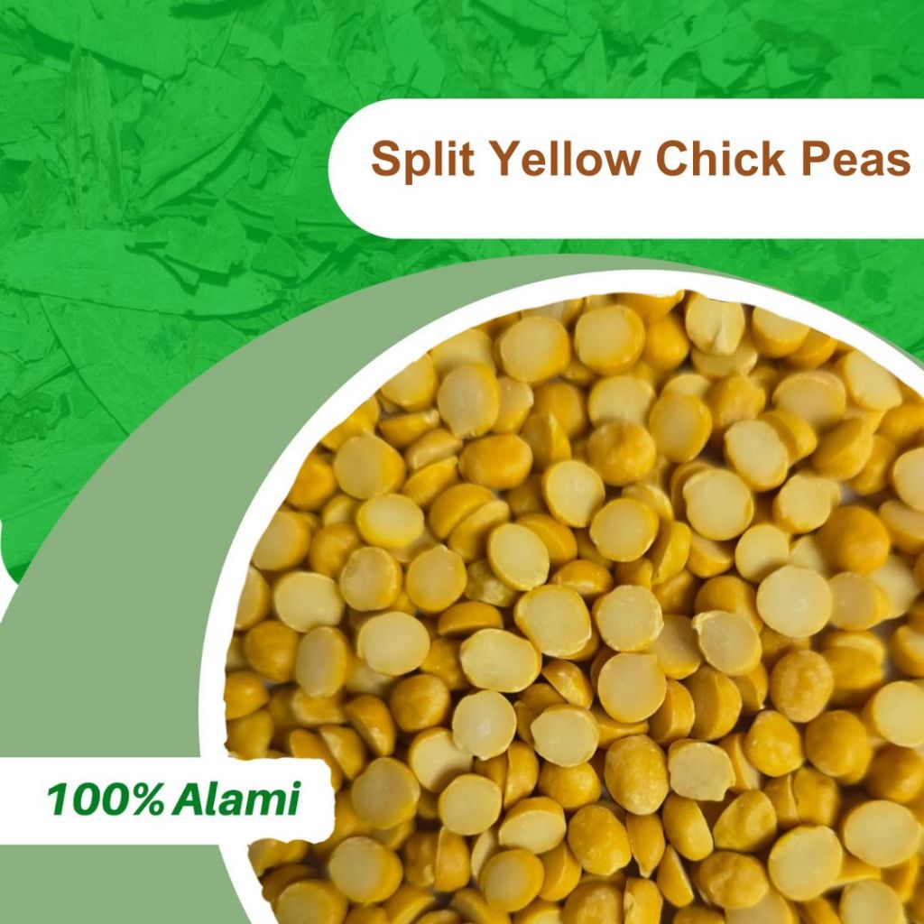 

1KG YELLOW SPLIT CHICK PEAS / KACANG ARAB / LENTIL KUNING BELAH DUA ASLI 100%