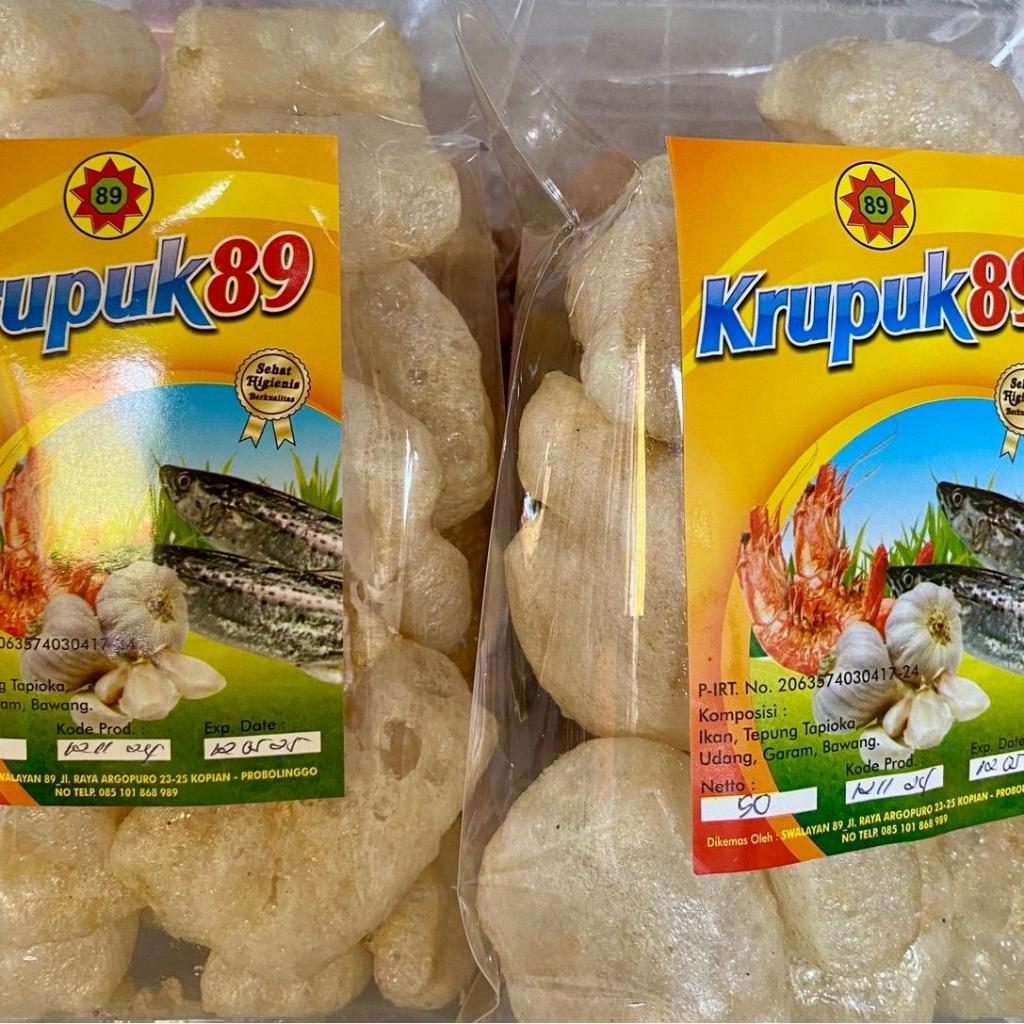 

100 GR [2 BKS] DOROKDOK KRUPUK RAMBAK KULIT SAPI GURIH ENAK SNACK CAMILAN 89