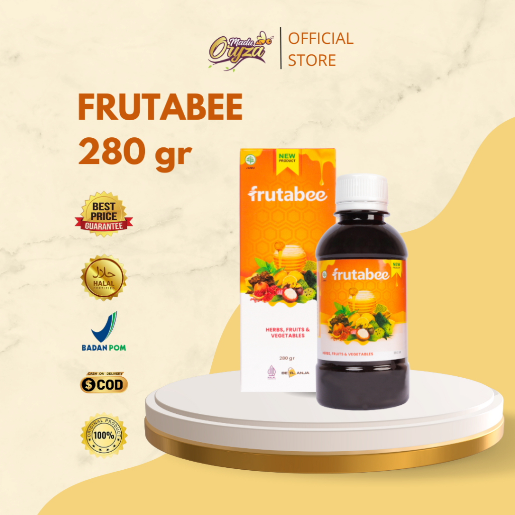 

BerLanja Frutabee Madu Multivitamin Menambah Nafsu Makan & Tingkatkan Daya Imun Tubuh Dewasa Anak